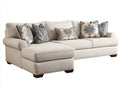 Ecksofa Stoffbezug 300x220x85 cm - Beige - Modernes Design
