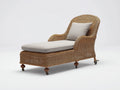 Sonnenliege Polyrattan 220x85x80 cm - Braun und Grau - Modernes Gartendesign